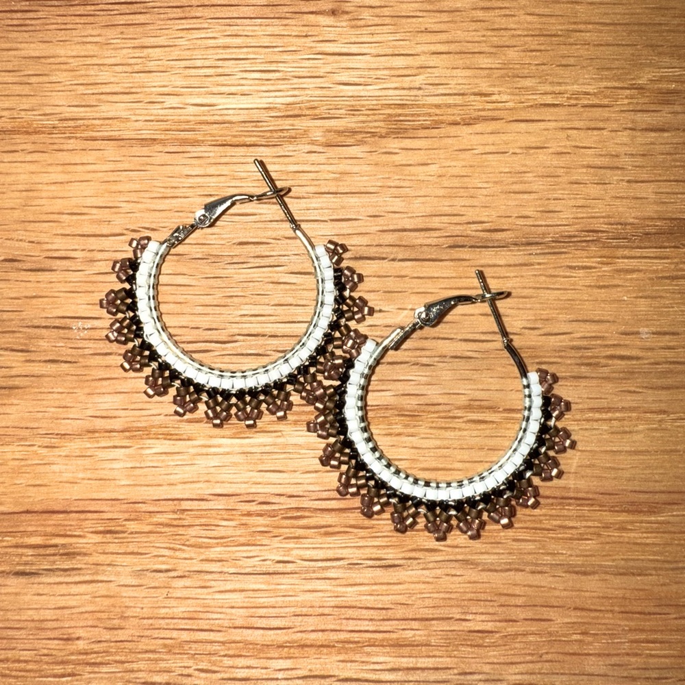 Native American Handmade Beaded Earrings